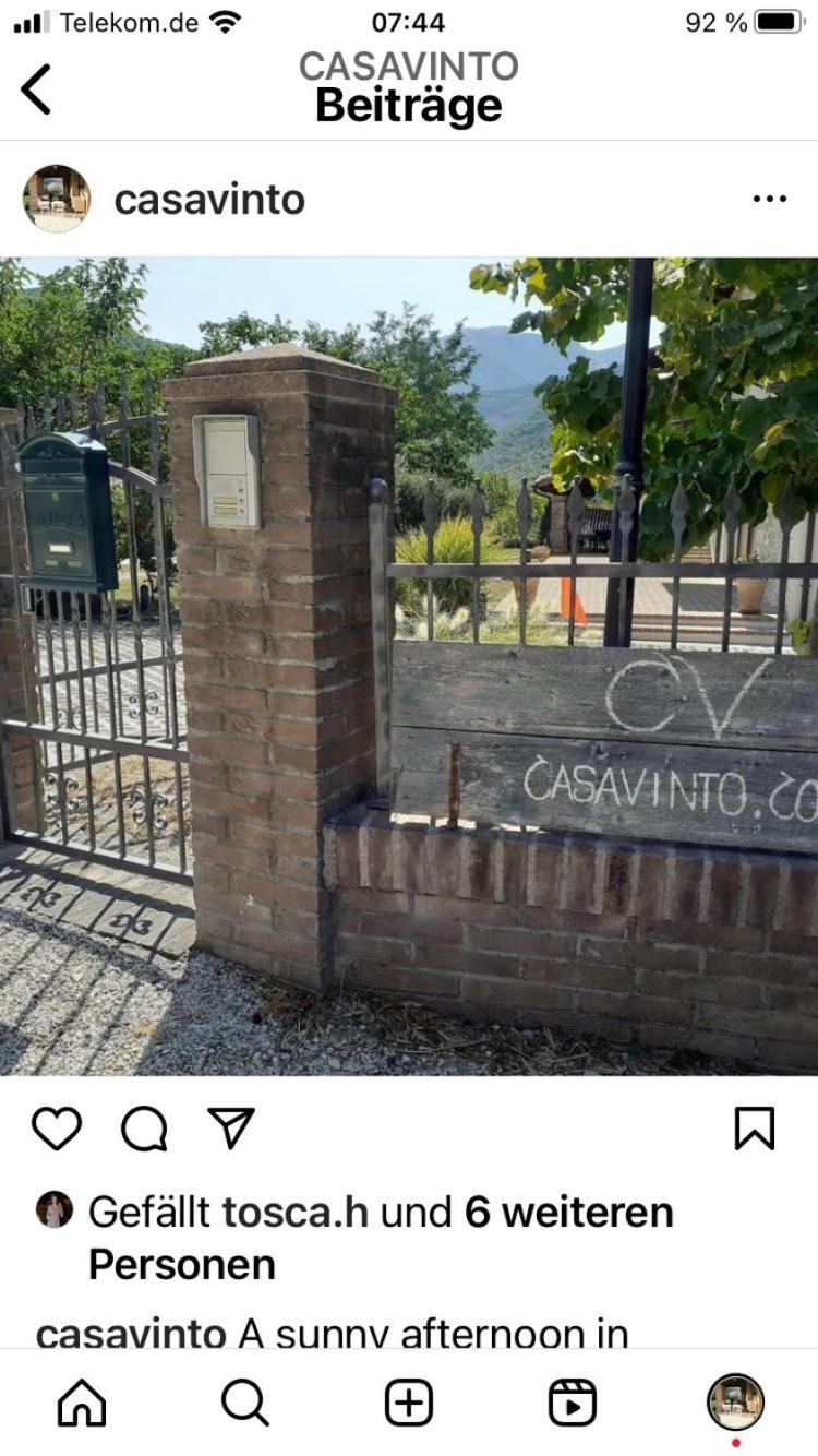 Casa Vinto Hotel Cagli Kültér fotó